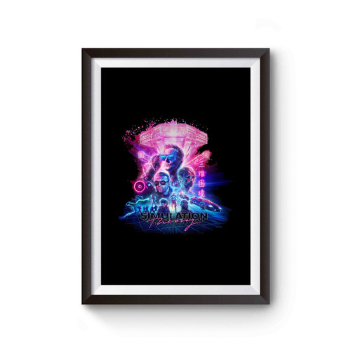 Muse Simulation Theory Album Inspired Poster