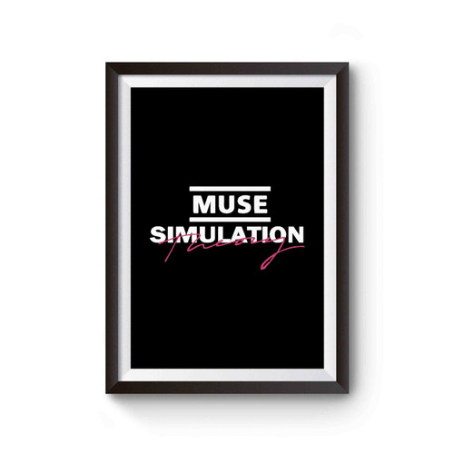Muse Simulation Theory Rock Concert Muse Tour Album Cover Inspired Poster