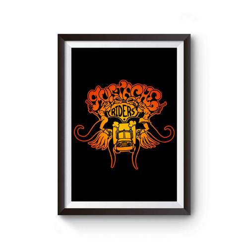 Mustache Riders Poster