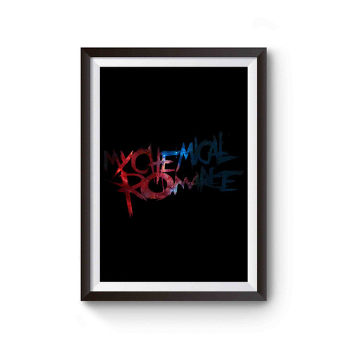 My Chemical Romance Galaxy Nebula Poster