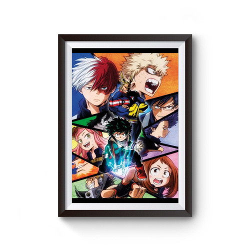 My Hero Academia Collage Poster