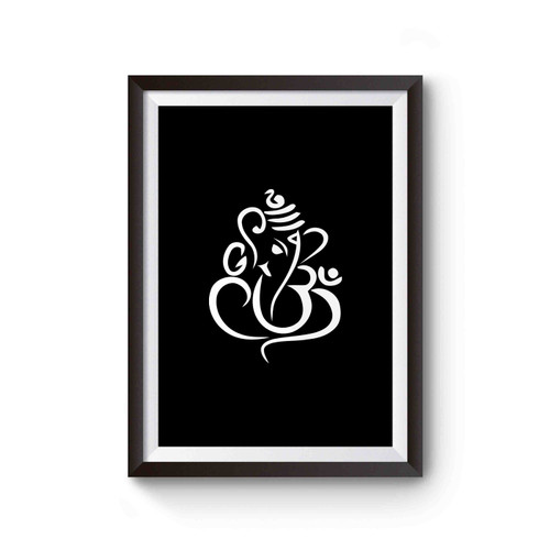 Namaste Yoga Meditation Ganesha Yoga Poster