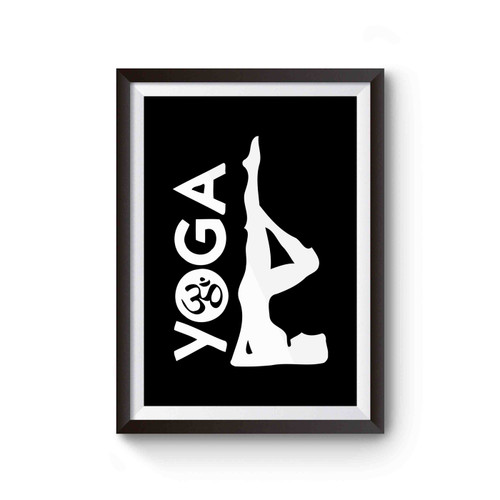 Namaste Yoga Meditation Yoga Ohm Poster
