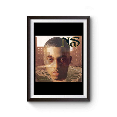 Nas It Was Written Album Cover Hip Hop Poster