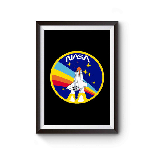 Nasa Logo Rocket Poster