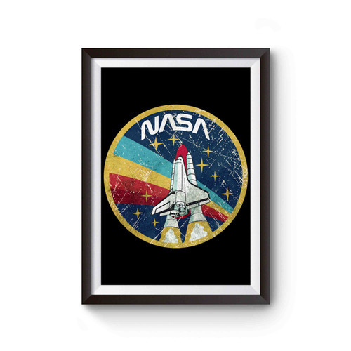 Nasa Vintage Colors Poster