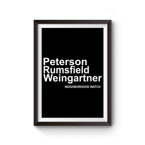 Neighbourhood Watch Poster
