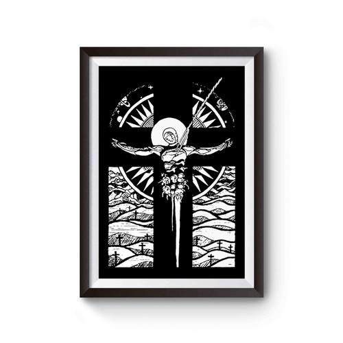 Neon Genesis Evangelion Inspired Poster