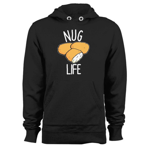 Was created with comfort in mind, this nug life funny chicken nugget hoodie lighter weight is perfect for any activity. Teams and groups love this hoodie for its affordable price and variety of colors.