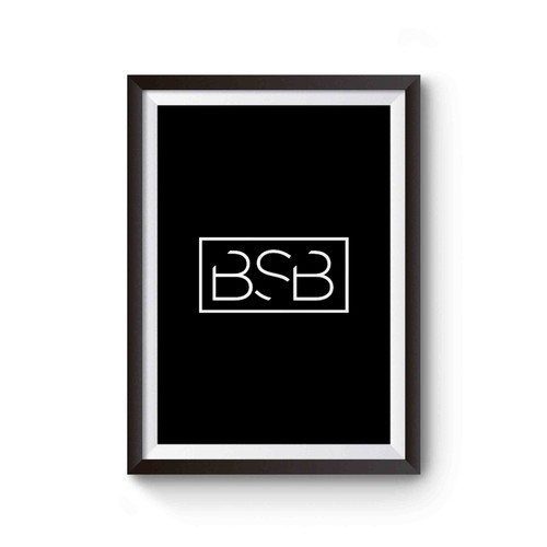 New 1backstreet Boys Bsb Boy Band Logo Poster