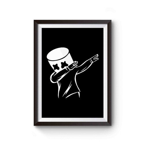 New Dab Dj Marshmello Printed Poster