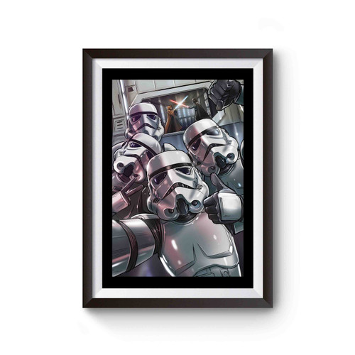 New Stormtrooper Selfie Comedy Star Wars Funny Poster