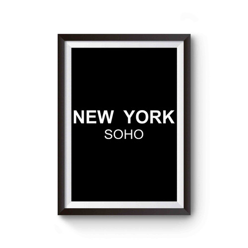 New York Soho Poster