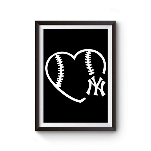New York Yankees Love Baseball Poster