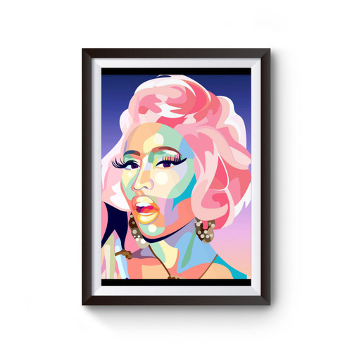 Nicki Minaj Pop Art Poster