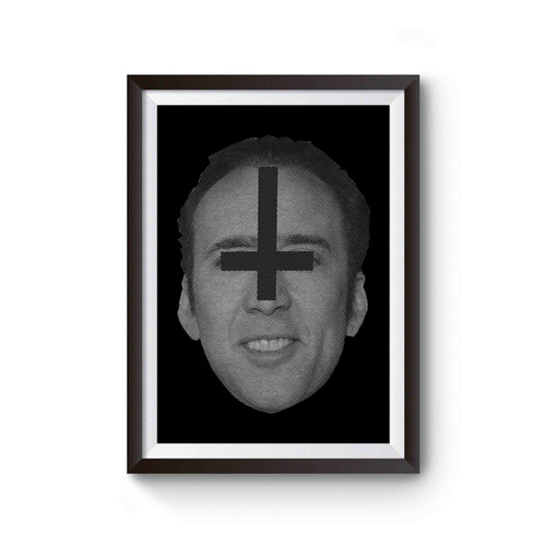 Nicolas Cage Satanic Cage Poster