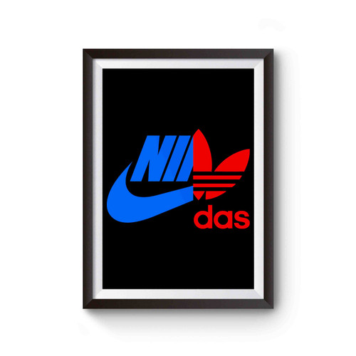 Nidas Funny Logo Poster