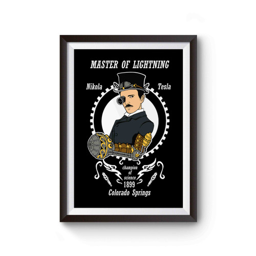Nikola Tesla Master Of Lightning Poster