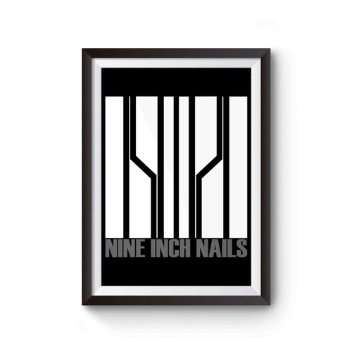 Nine Inch Nails Lines Design Poster
