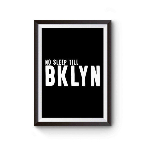 No Sleep Till Brooklyn Til Ny New York Beastie Boys 80s 90s Poster