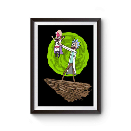 Noob Noob King Rick And Morty Lion King Poster