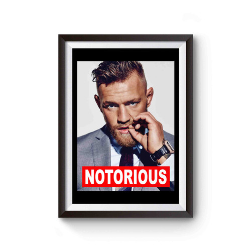 Notorious Conor Mcgregor Casual Poster
