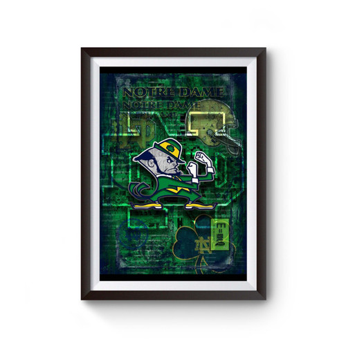 Notre Dame Fighting Irish Poster