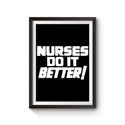 Nurses Do It Better Robert Plant Led Zeppelin Jimmy Page 70s Classic Rock Poster