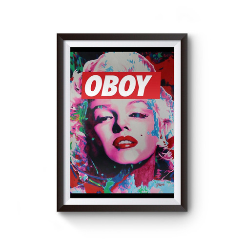 Oboy Marilyn Monroe Poster