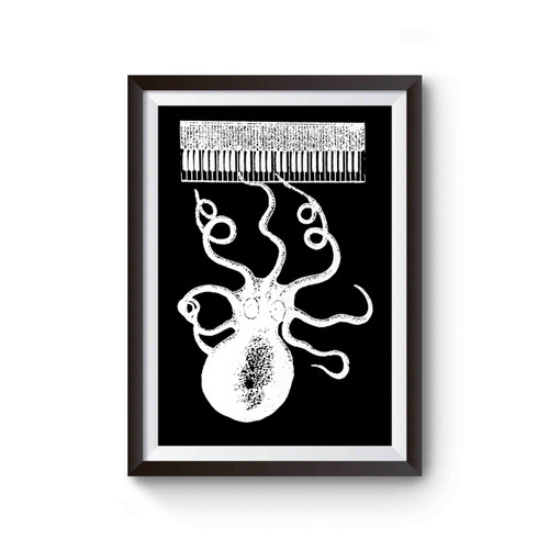 Octave Octopus Music Piano Poster