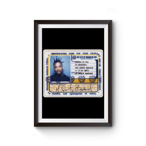 Odb Return To The 36 Chambers The Dirty Version Poster