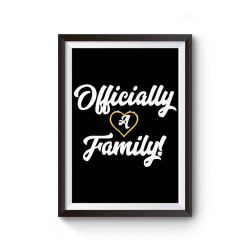 Officially A Family Adoption Day Kids Poster