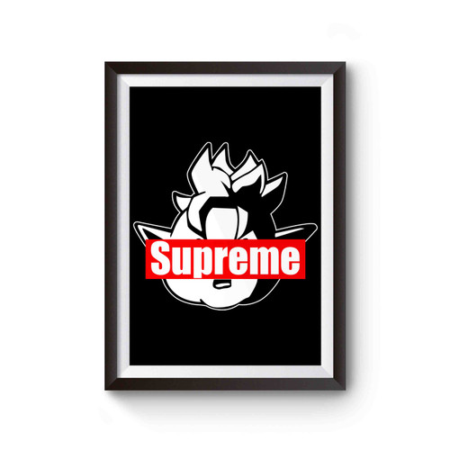 Ogma Kaioshin Dbz Goku Vegeta Super Saiyan Poster