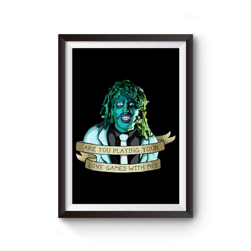 Old Gregg Love Games Poster