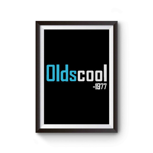 Oldscool 1977 40th Birthday Gift Poster