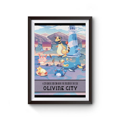Olivine City Poster