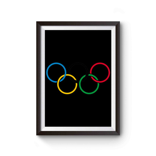 Olympic Rings Logo Poster