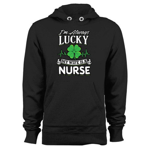 Was created with comfort in mind, this patricks lucky to be married to nurse hoodie lighter weight is perfect for any activity. Teams and groups love this hoodie for its affordable price and variety of colors.