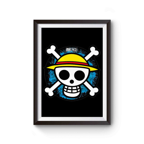 One Piece Skull Logo Straw Hat Crew Poster