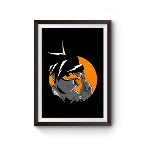 Overwatch Clipart Tracer Heroes Gaming Video Game Poster