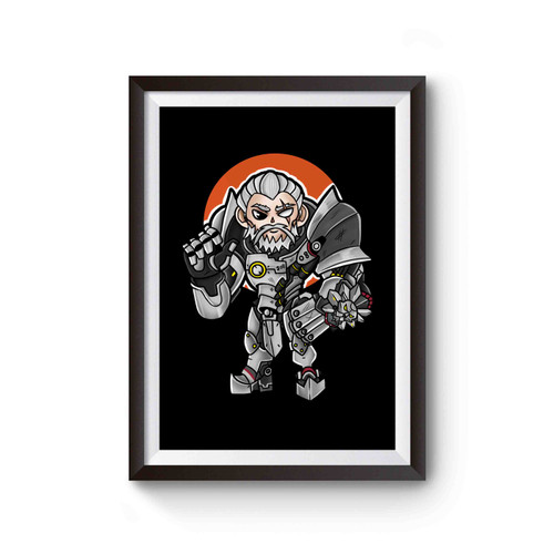 Overwatch Reinhardt Chibi Poster