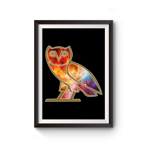 Ovoxo Owl Drake Nebula Funny Poster