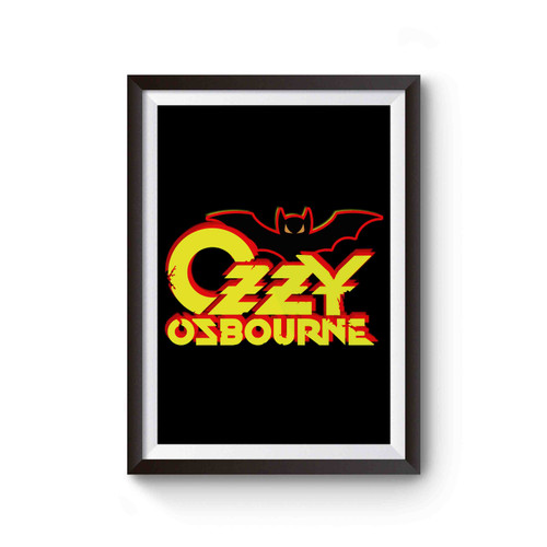Ozzy Osbourne Bat Poster