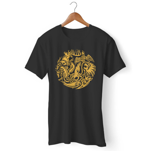 Crossed Sigils 3 Men T Shirt