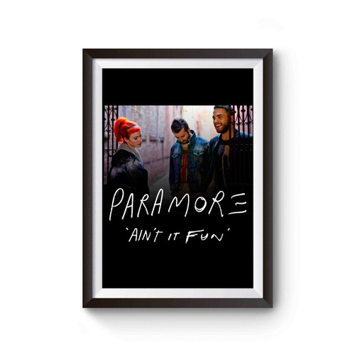 Paramore Aint It Fun Cover Poster Paramore Aint It Fun Cover Poster