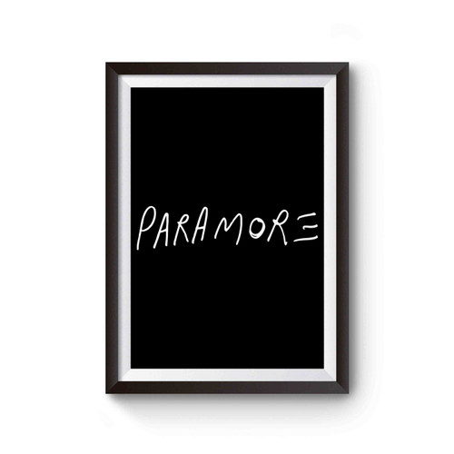 Paramore Band Logo Poster