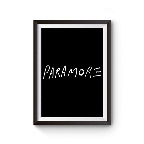 Paramore Inspired Poster