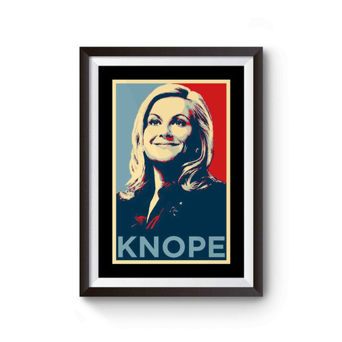 Parks And Recreation Leslie Knope For President Knope Box Logo Poster