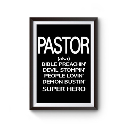 Pastor Appreciation Poster
