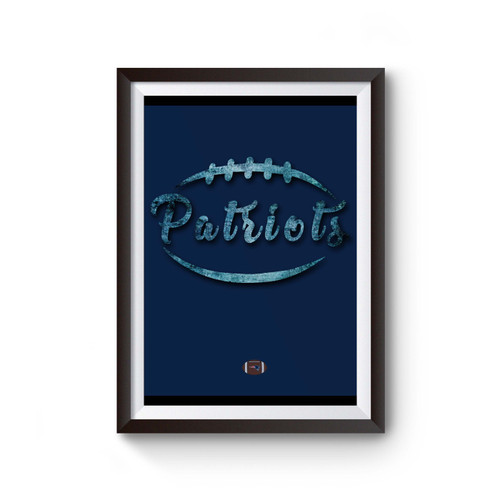 Patriots Football Poster